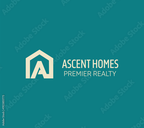 Real Estate logo, Realty logo, Letter A logo, Home logo