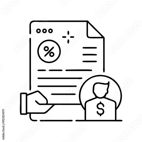 Financial agreement being finalized with a representative for business growth and prosperity