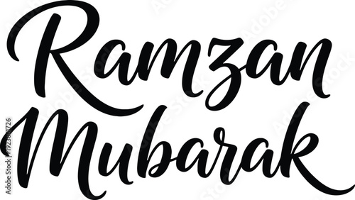 Ramzan mubarak greeting card or poster