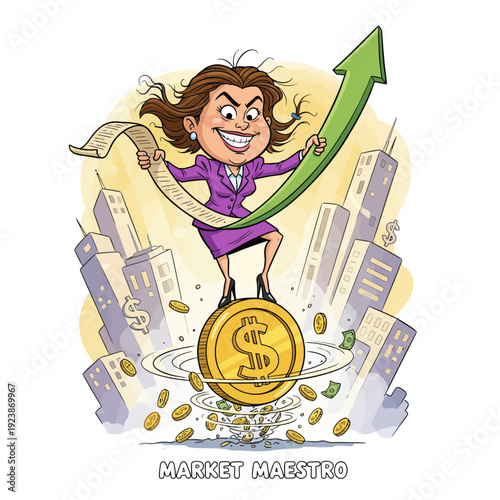 Dynamic Businesswoman Achieves Significant Financial Growth and Market Success