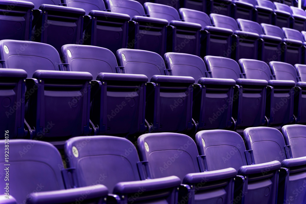 Obraz premium Empty seats in an auditorium