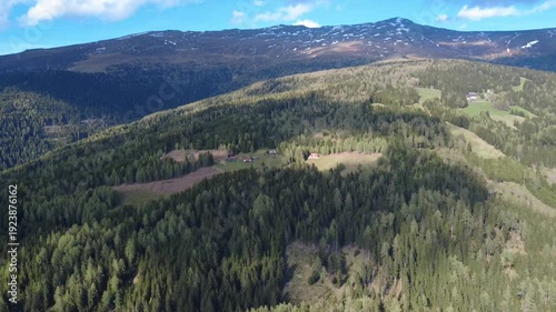 Luftaufnahme Zirbitzkogel in der Steiermark