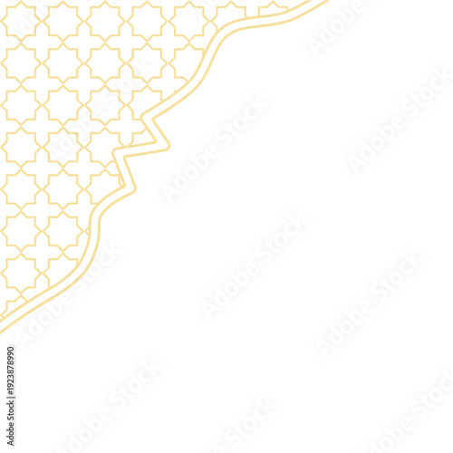 Islamic Geometric Pattern Corner