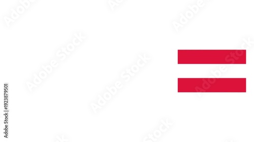 Austria flag animation video transition 