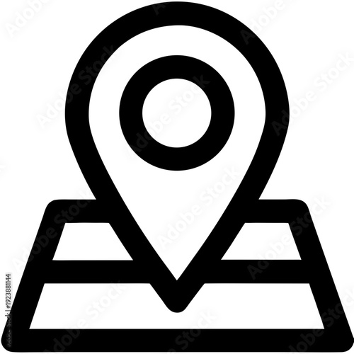 Location map navigation  illustration vector icon symbol button cartoon isolated