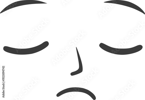 Design of sleep face draw