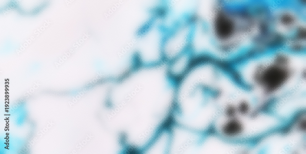 Fototapeta premium Fluid Brush Strokes Forming Bright Liquid Backdrop 