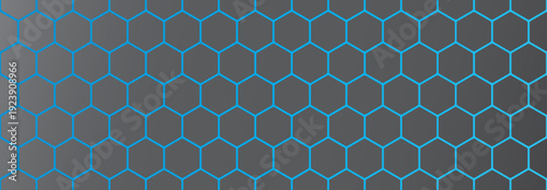 Pattern hexagon modern for fiber honeycomb vector and 3d abstract art. Background bee black for blue cell comb and dark digital effect. Pattern football fun for fiber geometric grid.