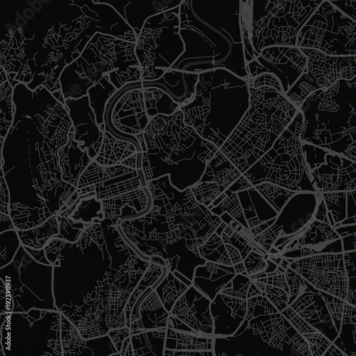 Rome And Vatikkan City Map Sophisticated Urban Geometry Rendered in Balanced Neutral Palette Tones, Suited for Modern Scandinavian Decor and Minimal Gallery Aesthetics, emphasizing refined linework.