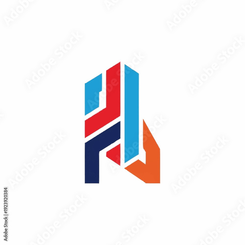 Free Download Modern Abstract Geometric Building Logo Design. - GFXLoad