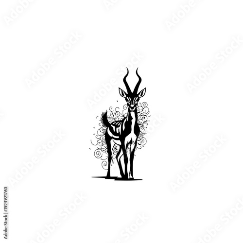 Minimalist icon representing a vector file format