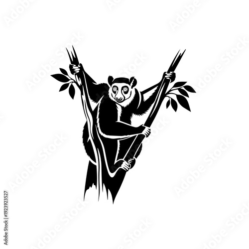 Minimalist icon representing a vector file format