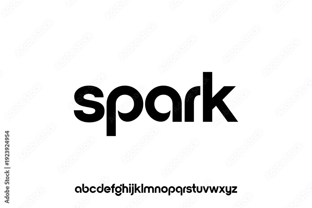 © Vec - Spark logo with lowercase letters and alphabet. © Vec - Spark logo with lowercase letters and alphabet.