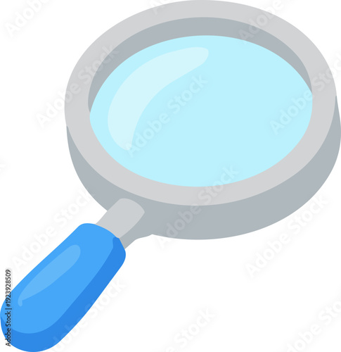 확대경,도구,파랑,회색,투명,돋보기,학교,준비물,학생,과학