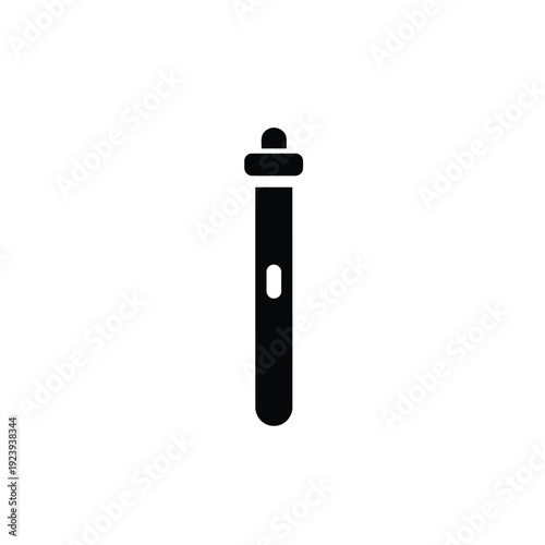 Black electronic cigarette vape e-cigarette