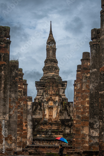 Wallpaper Mural architectural element in the Sukhothai Historical Park in central Thailand Torontodigital.ca