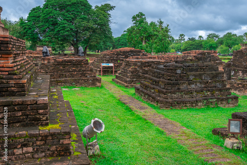 Wallpaper Mural architectural element in the Sukhothai Historical Park in central Thailand Torontodigital.ca