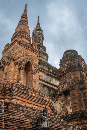 Wallpaper Mural Buddha at historical park ot the town of Sukhotai ,in Thailand Torontodigital.ca