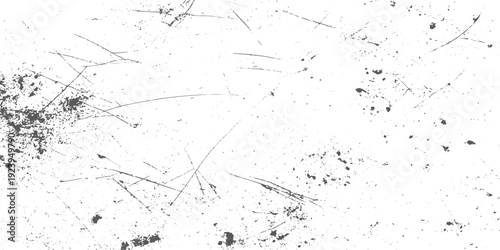 Scratched grunge urban background texture with distressed cracks dust grain noise overlay rough concrete wall vintage dirty surface pattern.