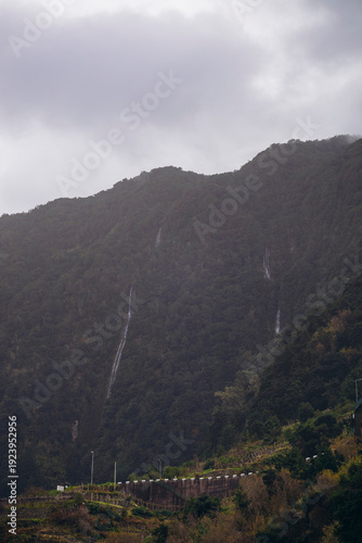 incredible oceanic structures, mountains and waterfalls
