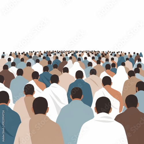 Diverse Group of Men Standing Together.