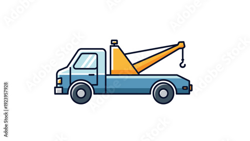 Tow Truck Vehicle Roadside Assistance.