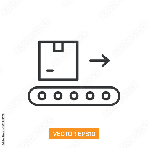 Warehouse line icons- Mini collection and editable stroke series icon