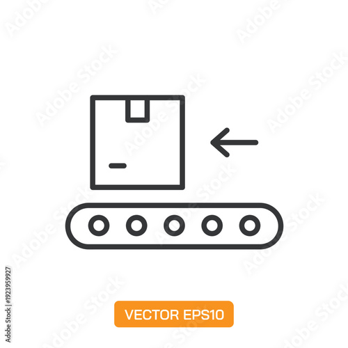 Warehouse line icons- Mini collection and editable stroke series icon