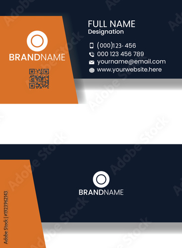 vector business card template
