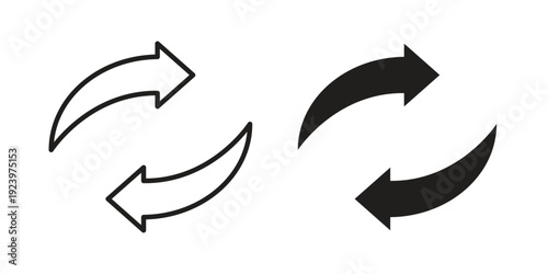 Transfer icons suitable for infographics, websites and print media and interfaces. Line vector icon.