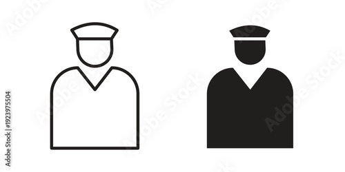 Valet icons suitable for infographics, websites and print media and interfaces. Line vector icon.