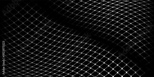 Black background. Dark hexagon carbon fiber texture. Navy blue honeycomb metal texture steel background. Web design template vector illustration EPS 10.