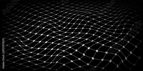 Black background. Dark hexagon carbon fiber texture. Navy blue honeycomb metal texture steel background. Web design template vector illustration EPS 10.