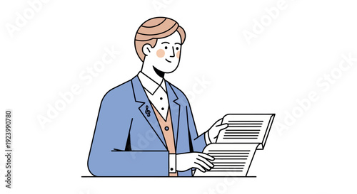 A professional young woman wearing a headset smiles warmly while working on her laptop in a bright modern office setting