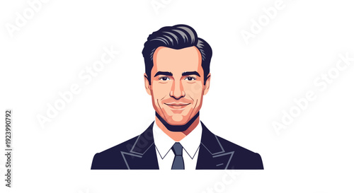 A professional young woman wearing a headset smiles warmly while working on her laptop in a bright modern office setting