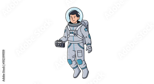 A professional young woman wearing a headset smiles warmly while working on her laptop in a bright modern office setting