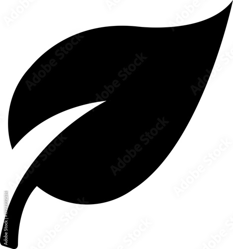 Leaf silhouette