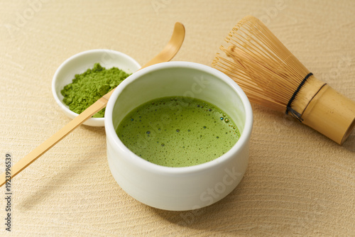日本の抹茶　イメージ