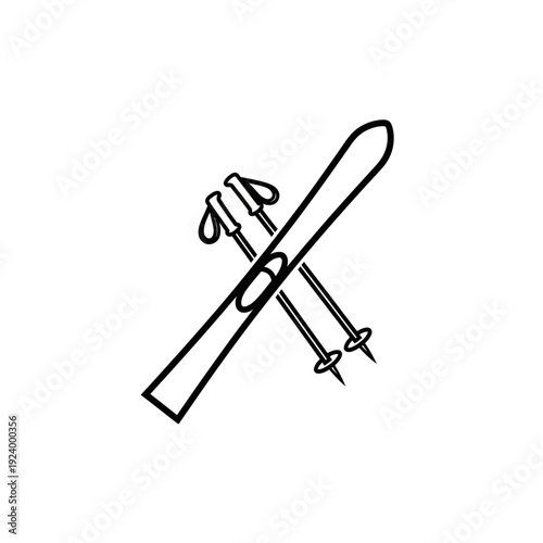 Ski Equipment Winter Sports Gear.