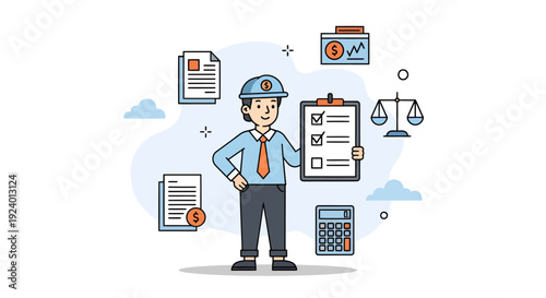 Business Professional Analyzing Data with Digital Tools