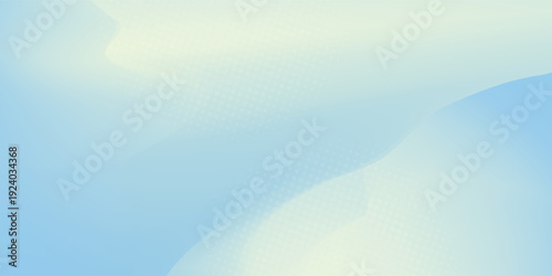 Beautiful Flowing Summer Color Abstract Background. Sky blue and cream gradient mesh background. Refreshing abstraction artwork. Vector