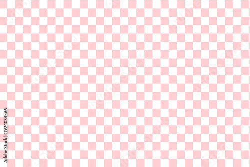 Classic pastel pink checkered plaid seamless pattern, a sweet and simple vichy style abstract background. eps10, website, poster.