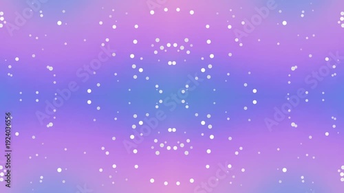 Purple Gradient Background with Shining Particles.