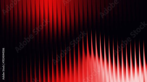 Red theater curtains with spotlight stage