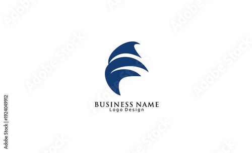 sailing ship concept design business logo.ai