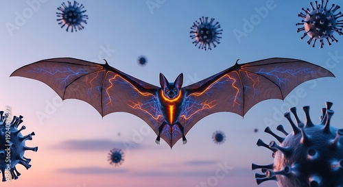 Nipah Virus Transmission from Bats, Clean Medical between zoonotic wildlife and viral pathogens
