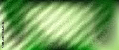 Dark green neon gradient ribbed glass. Vector ribbed glass texture background. Mesh gradient. acrylic ribbed bath surface. Reeded glass background semitransparent overlay.vector eps 10