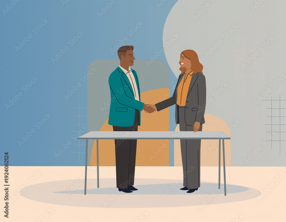 Obraz premium trust in business