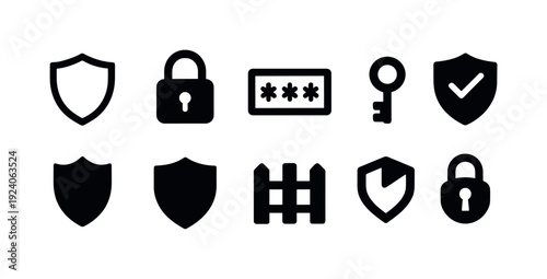 Delivery and logistics linear icon set. Shipping, transportation icons line collection