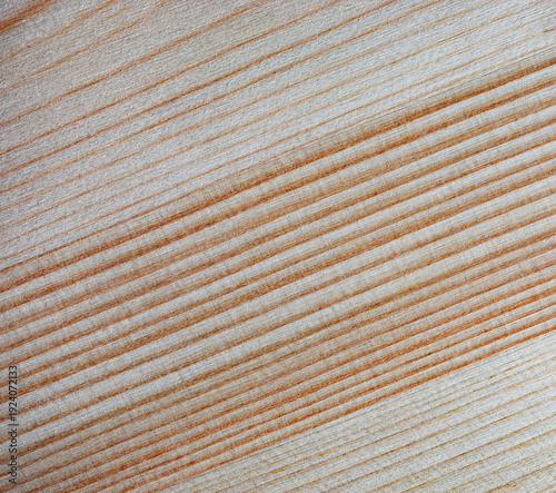 Vászonkép Grain in straight lines on a flat wood surface